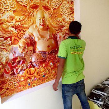 In UV Tranh vải Canvas